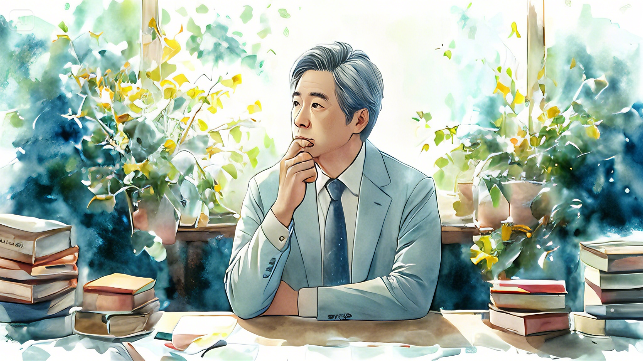 상속세와 증여세를 줄이는 방법 상속세와 증여세를 줄이는 방법을 고민하는 남성