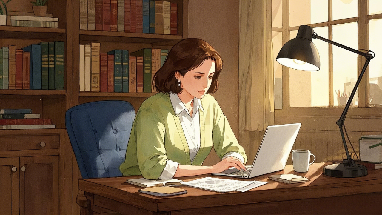 국내와 해외 연금 비교 국내와 해외 연금 상품을 비교 분석 여성의 모습