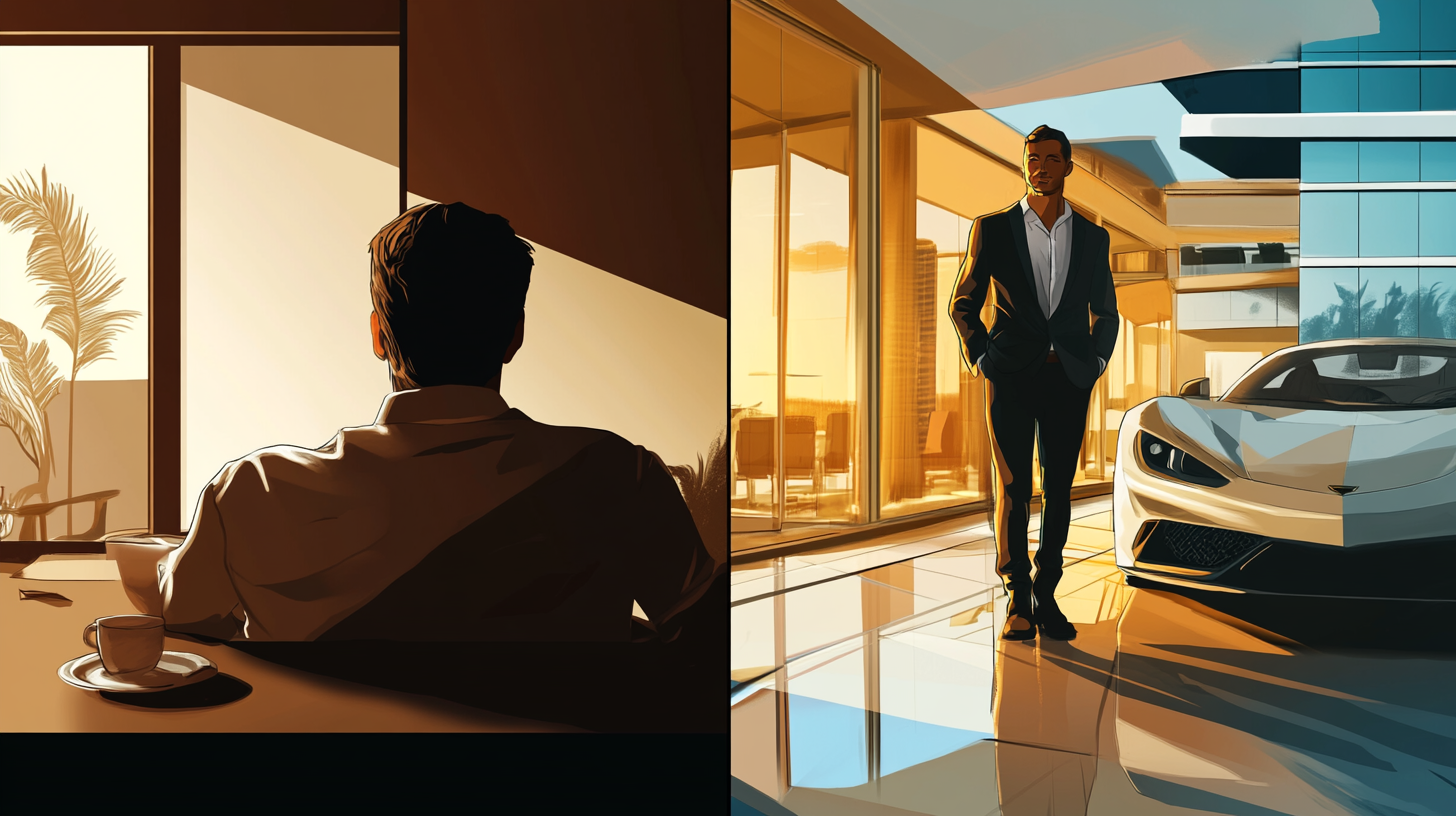 평범한 사람도 부자가 되는 방법 돈을 키우는 3단계 전락으로 평범한 사람도 부자가 될 수 있다.