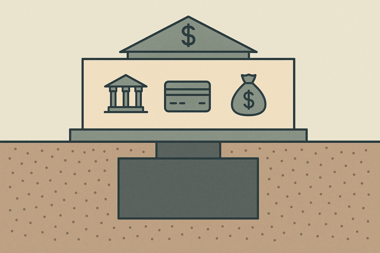 결제 수단이 아닌 금융 구조의 기초로 보는 관점